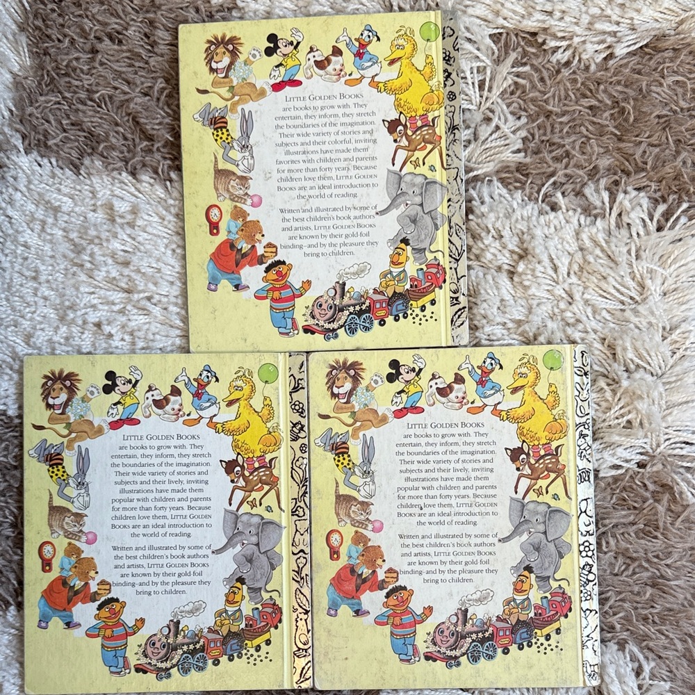 Vintage Bugs Bunny Golden Books - Set of 3 - Picture 2 of 10